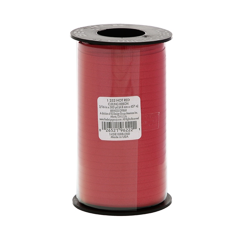 スプレンドレットリボン 太 5mm幅×457m 252 スカーレット 1巻