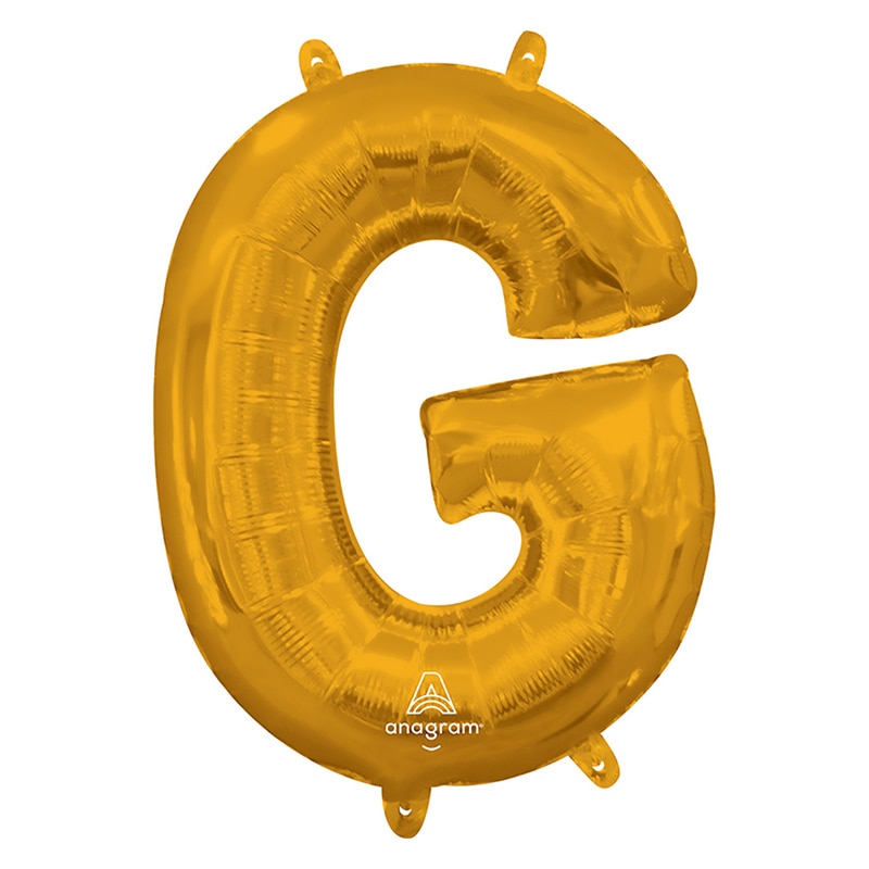 TakaraTec レターバルーン アルファベット 16インチ G ゴールド  1枚（ご注文単位1枚）【直送品】