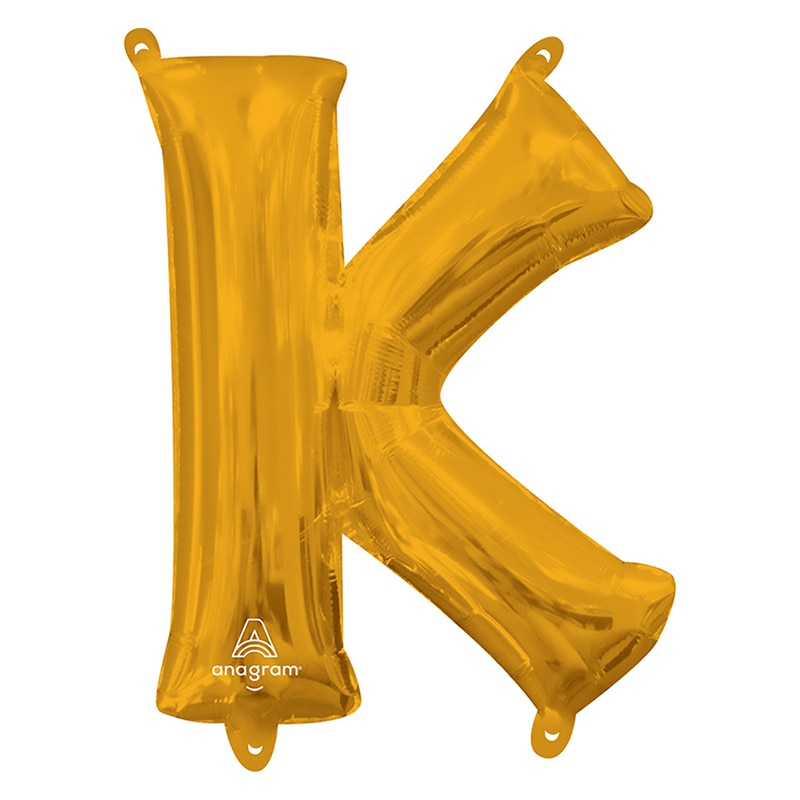 TakaraTec レターバルーン アルファベット 16インチ K ゴールド  1枚（ご注文単位1枚）【直送品】