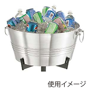 ステンレス 2重ドリンククーラーバケツ 47225 φ533 1個(ご注文単位1個)【直送品】