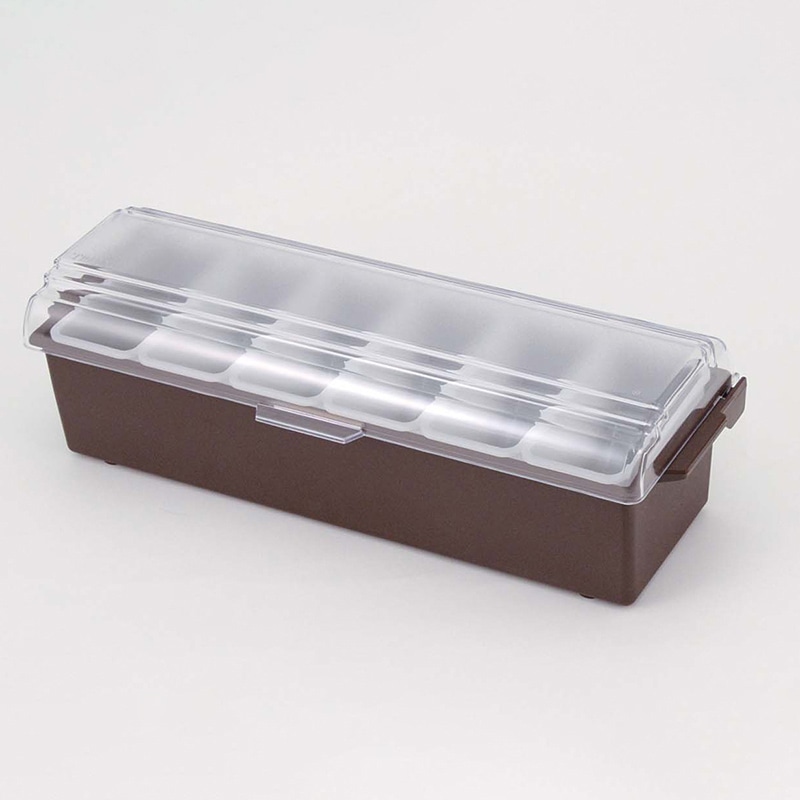 トラエックス コンジメントディスペンサー レギュラー ブラウン 4743-01 6ヶ入 1個(ご注文単位1個)【直送品】