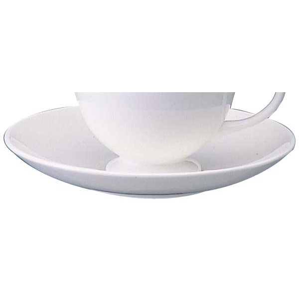 W・W　ホワイトコノート　ティーソーサー リー　53610003505  ※ソーサー単品のみ 1個（ご注文単位1個）【直送品】