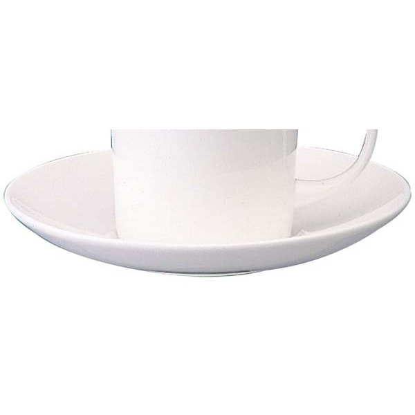W・W　ホワイトコノート　コーヒーソーサー キャン　53610003576  ※ソーサー単品のみ 1個（ご注文単位1個）【直送品】