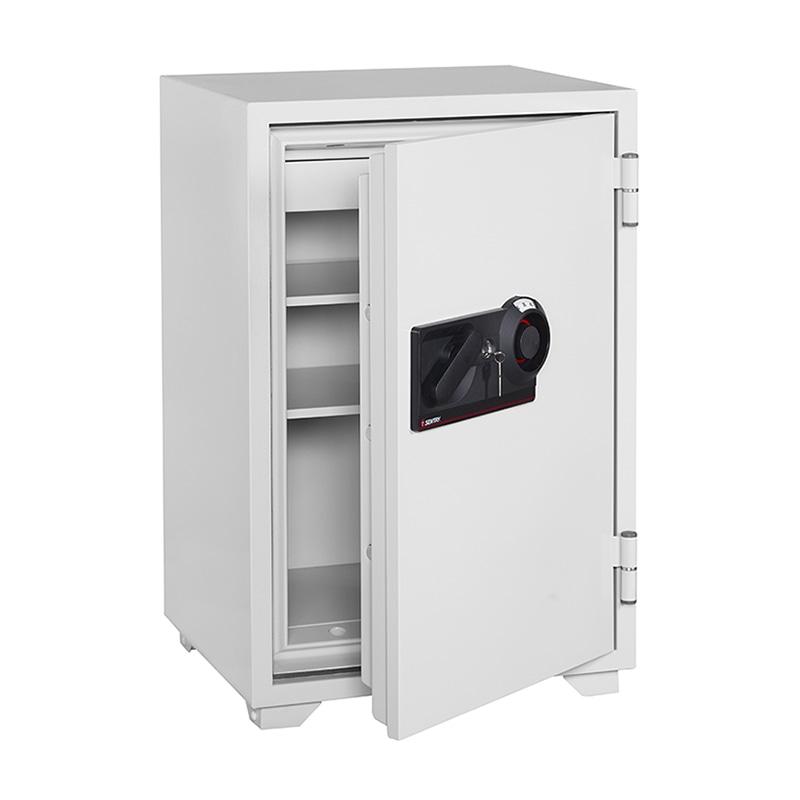 マスターロック・セントリー 業務用据置型金庫 A4 129.7L フラットキー+ダイヤル式 S7371 1台(ご注文単位1台)【直送品】