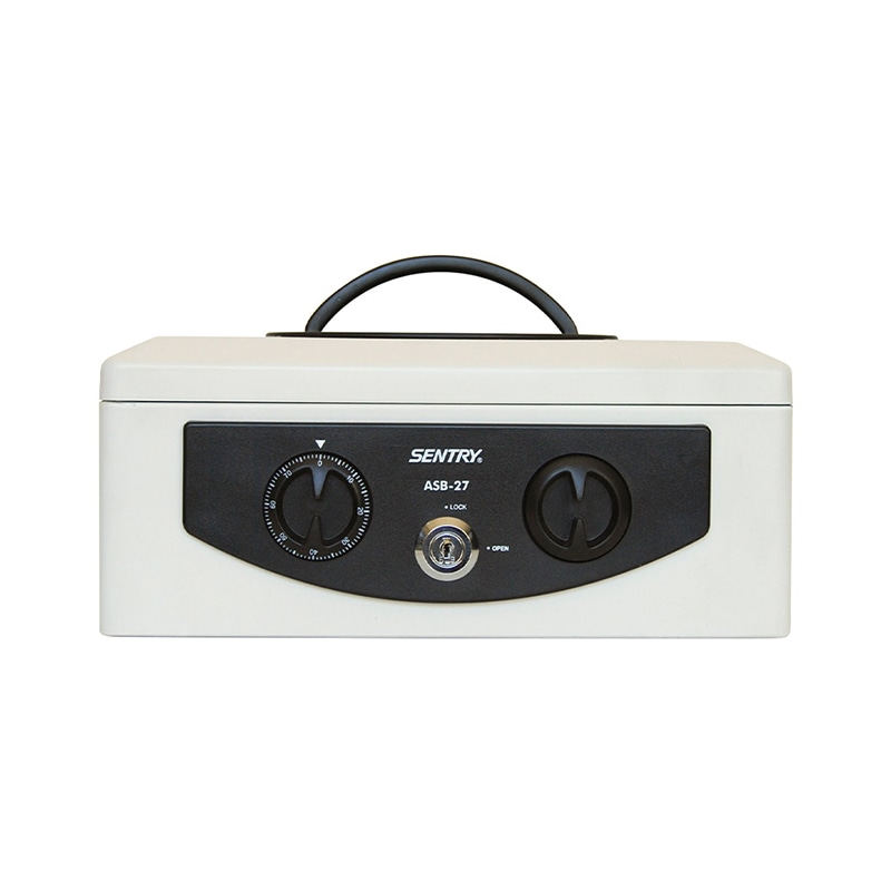 マスターロック・セントリー キャッシュボックス A5 フラットキー+ダイヤル ASB-27 1台(ご注文単位2台)【直送品】