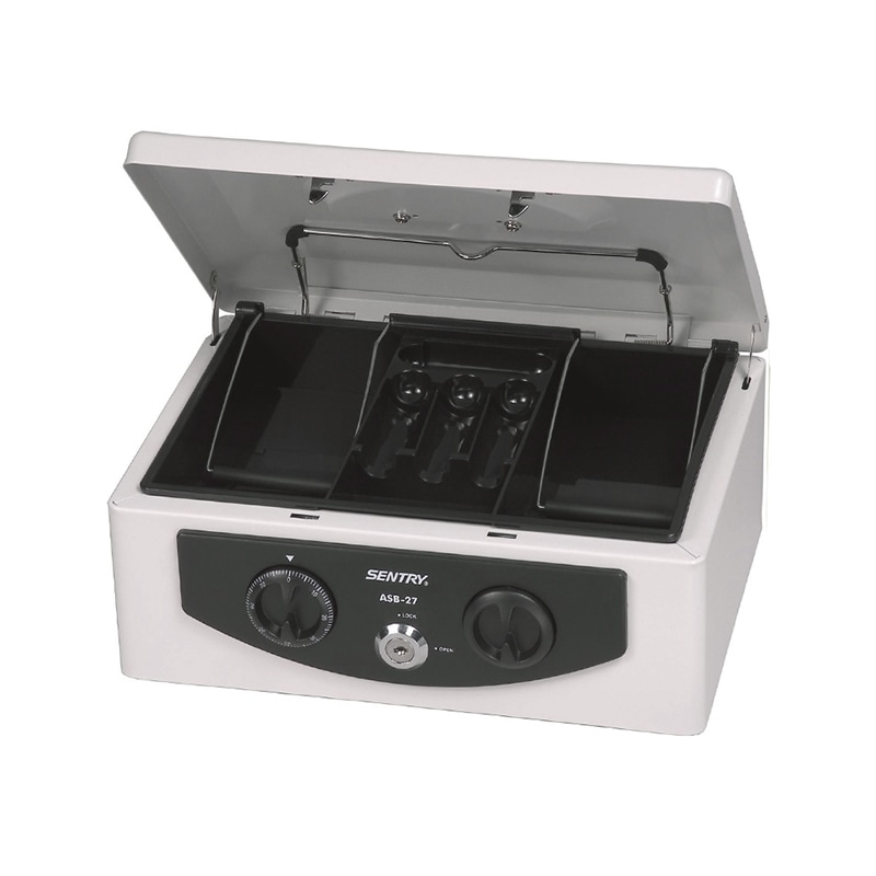 マスターロック・セントリー キャッシュボックス A5 フラットキー+ダイヤル ASB-27 1台(ご注文単位2台)【直送品】