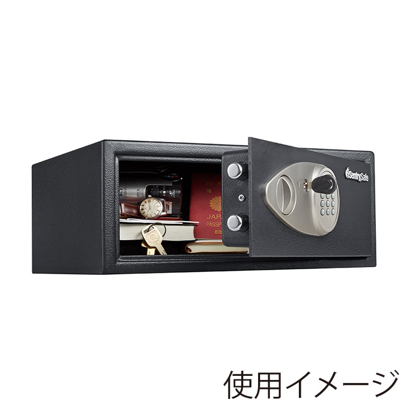 マスターロック・セントリー 据置型保管庫 A4 24.0L テンキー式 X075 1台(ご注文単位2台)【直送品】