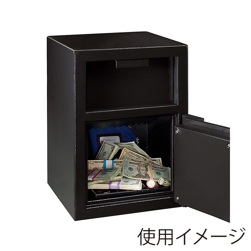 マスターロック・セントリー 据置型保管庫 投入式 26.6L テンキー DH-074E 1台(ご注文単位1台)【直送品】