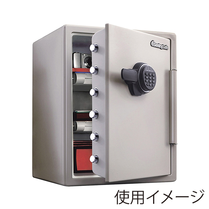 マスターロック・セントリー 据置型シンプル金庫 ビッグボルト L テンキー式 JF205EV 1台(ご注文単位1台)【直送品】