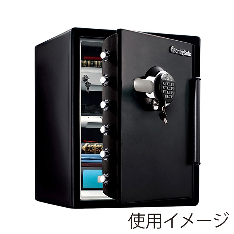 マスターロック・セントリー 据置型スタンダード金庫 ビッグボルト L テンキー式 JFW205GGL 1台(ご注文単位1台)【直送品】