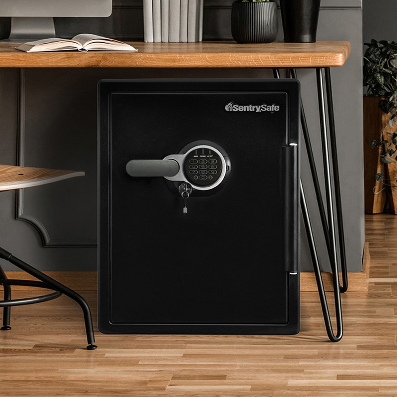 マスターロック・セントリー 据置型ハイエンド金庫 ビッグボルト L テンキー式 JTW205GGL 1台(ご注文単位1台)【直送品】