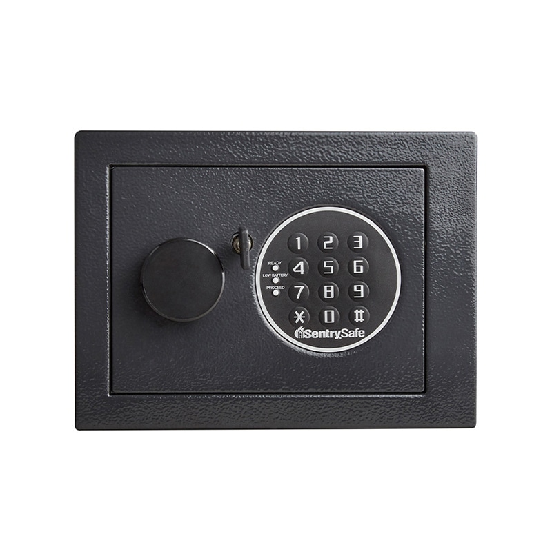 マスターロック・セントリー 据置型保管庫　A6 3.9L　テンキー X014E 1台（ご注文単位4台）【直送品】