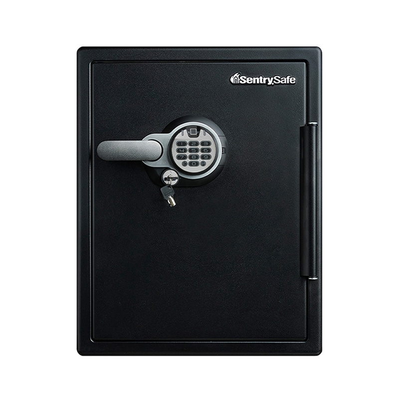 マスターロック・セントリー 据置型スタンダード金庫 ビッグボルト 指紋認証 L テンキー式 JFW205BXL 1台(ご注文単位1台)【直送品】