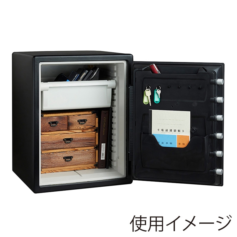 マスターロック・セントリー 据置型スタンダード金庫 ビッグボルト 指紋認証 L テンキー式 JFW205BXL 1台(ご注文単位1台)【直送品】