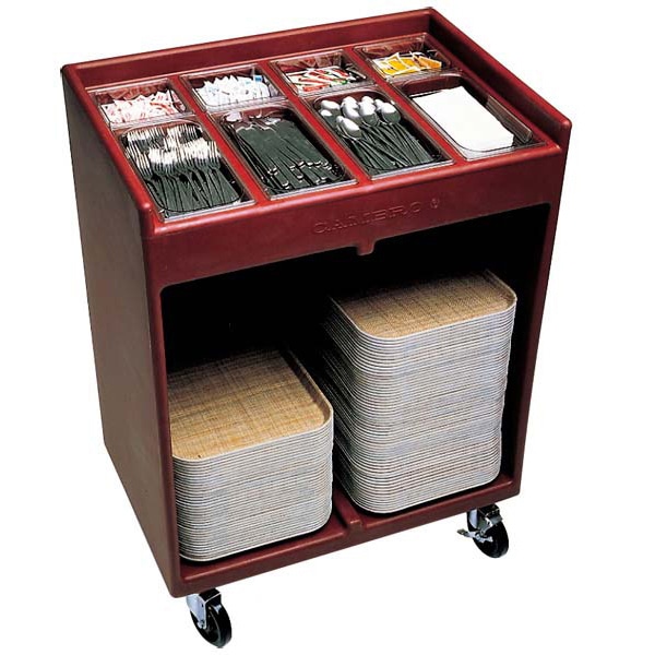 キャンブロ トレー&シルバーカート TC1418(157)C/B 1個(ご注文単位1個)【直送品】