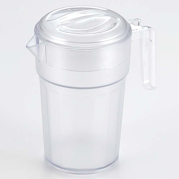 キャンブロ　スタッカブルピッチャー　蓋付 P34CW　1.0L  1個（ご注文単位1個）【直送品】