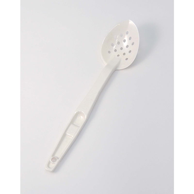 キャンブロ　サービススプーン穴明　SPOP13CW （148）ホワイト  1個（ご注文単位1個）【直送品】