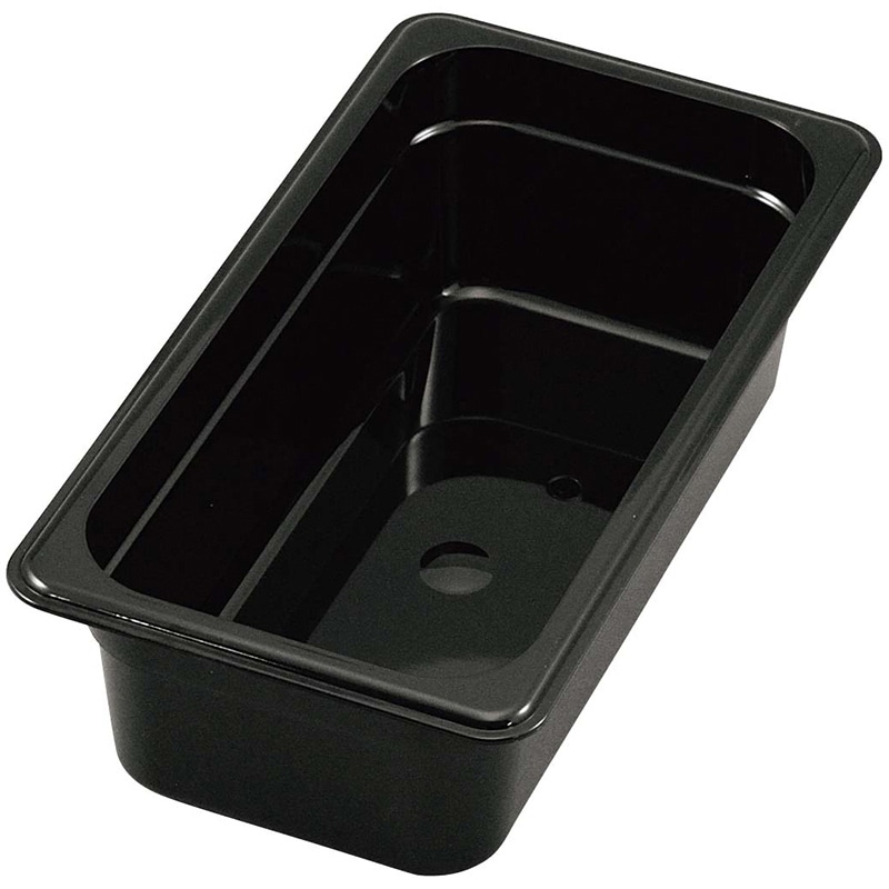 キャンブロ フードパン 1/3-100mm 34CW(110)ブラック 1個(ご注文単位1個)【直送品】