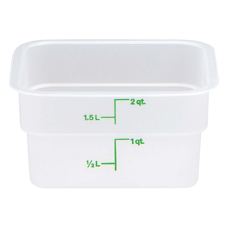 キャンブロ　角型　フードコンテナー本体 2SFSPP　ナチュラル  1個（ご注文単位1個）【直送品】