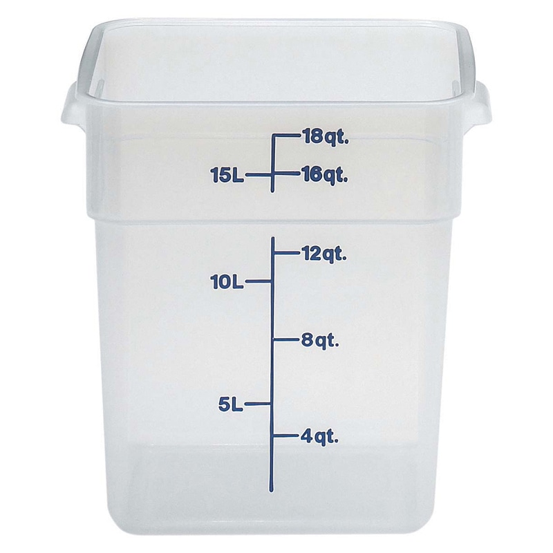 キャンブロ　角型　フードコンテナー本体 18SFSPP　ナチュラル  1個（ご注文単位1個）【直送品】