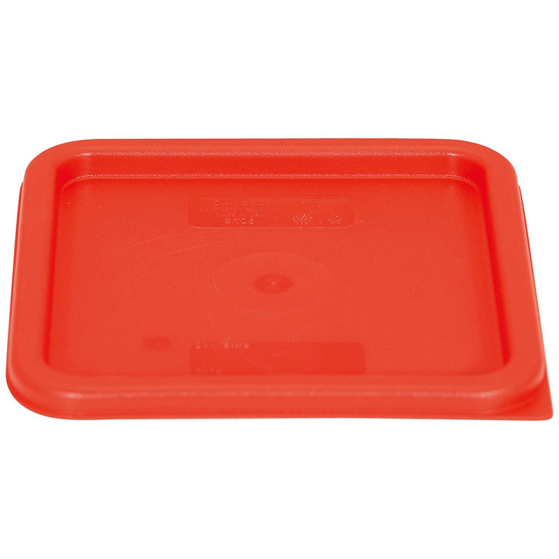 キャンブロ　角型　フードコンテナー　蓋  SFC6　レッド 1個（ご注文単位1個）【直送品】