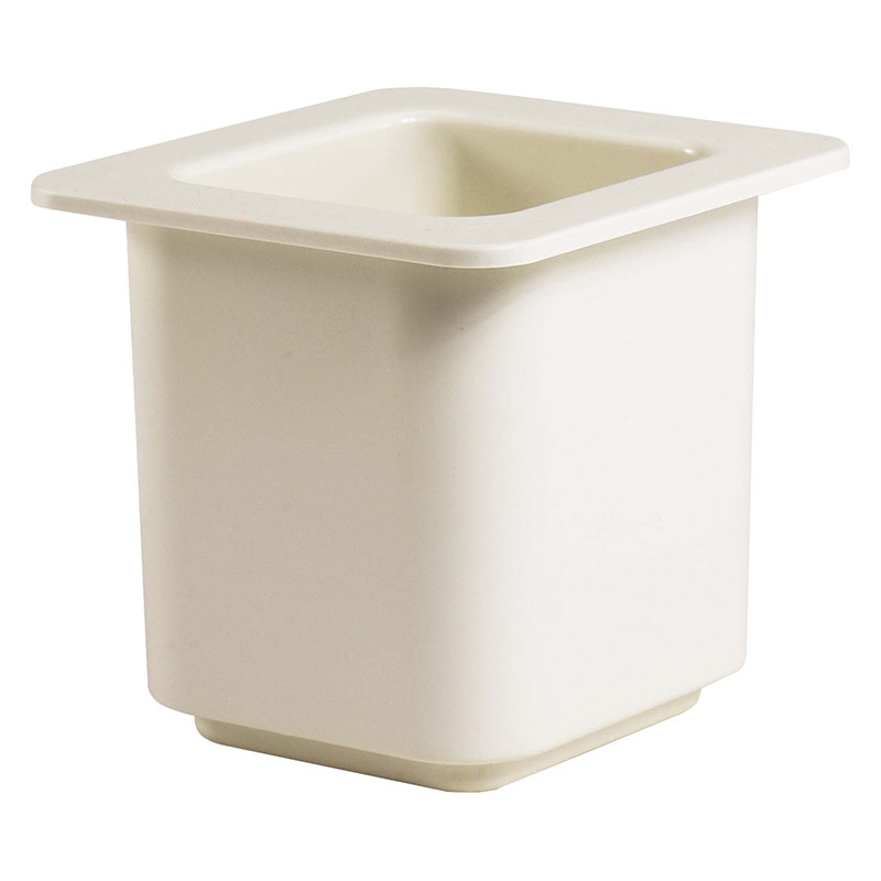 キャンブロ コールドフェストフードパン 1/6-15cm 66CF(148)白 1個(ご注文単位1個)【直送品】