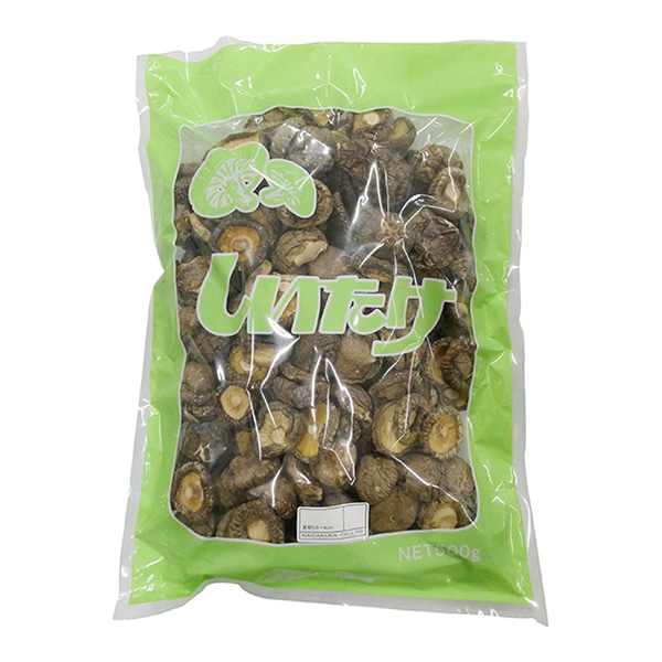 乾しいたけ足切3～4cm 500g 常温 1個※軽（ご注文単位1個）※注文上限数12まで【直送品】