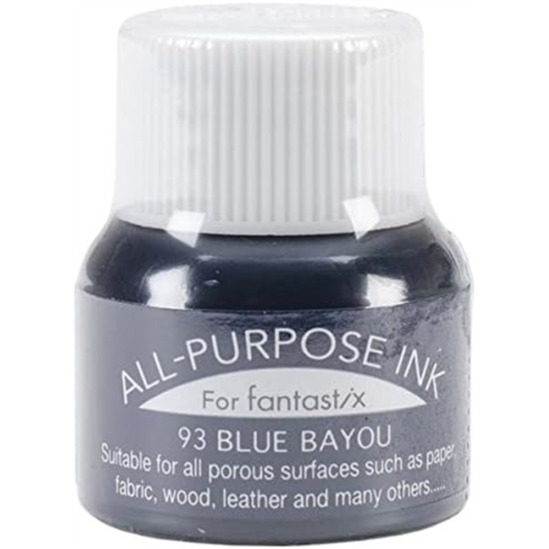ツキネコ オールパーパスインク 多用途インク 布 皮革 紙 木材 15ml ブルーバイユー API-93 1個（ご注文単位1個）【直送品】