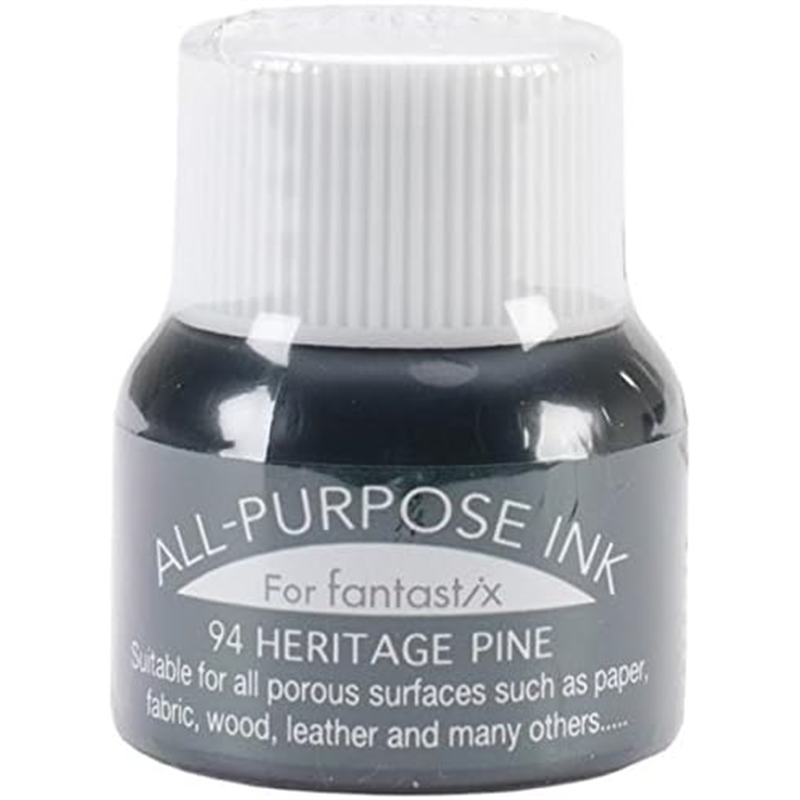 ツキネコ オールパーパスインク 多用途インク 布 皮革 紙 木材 15ml ヘリテージパイン API-94 1個（ご注文単位1個）【直送品】