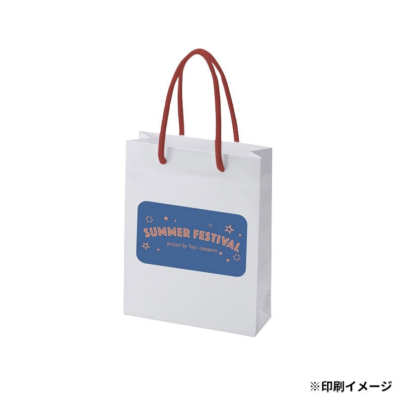 【オリジナル印刷】特注TCB 高級手提げ袋 185×65×240 2色 ベタ無 500枚