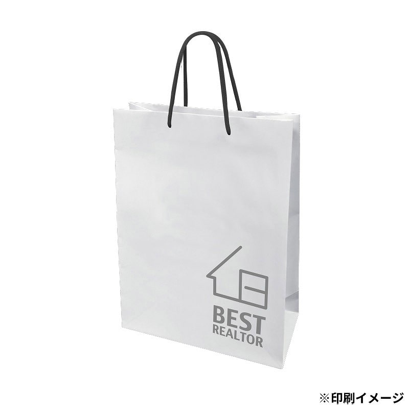 【オリジナル印刷】特注TCB 高級手提げ袋 255×100×355 1色 ベタ無 500枚