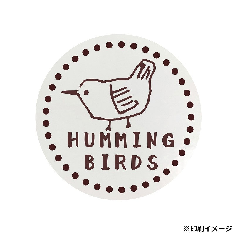 【オリジナル印刷】 特注シール 真円　φ45 1色印刷 5000枚