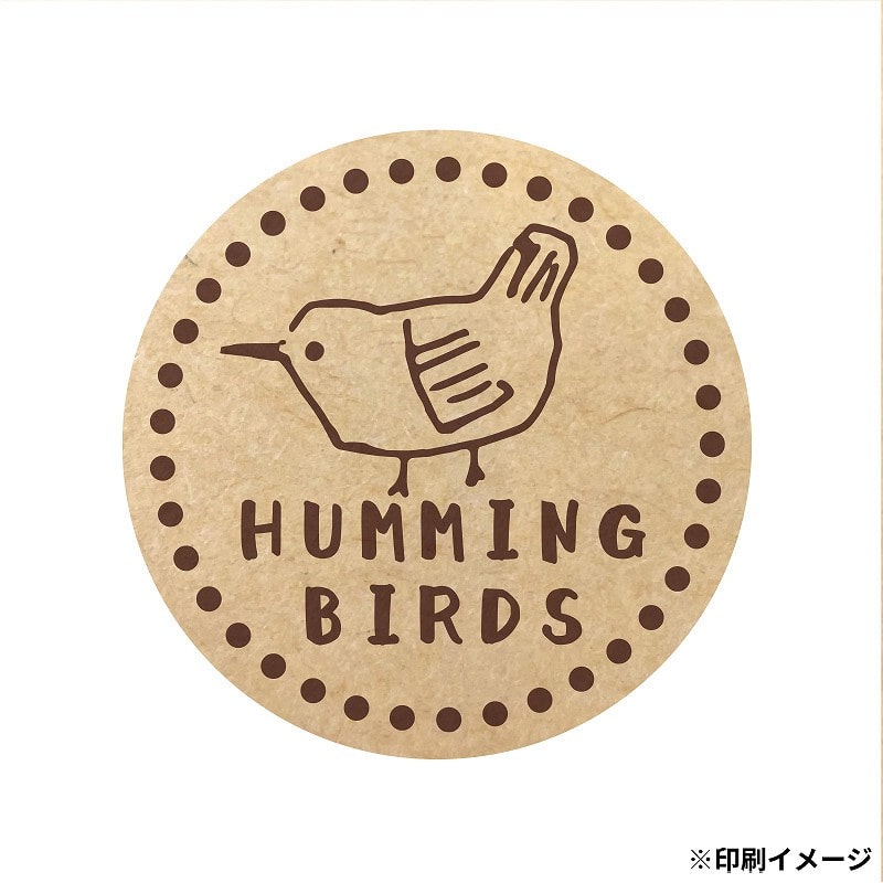 【オリジナル印刷】 特注シール 真円 φ45 1色印刷 10000枚