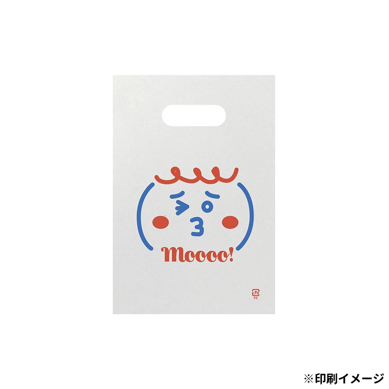 >【オリジナル印刷】 特注HDポリ袋 19－28　2C ナチュラルまたは乳白　36000枚