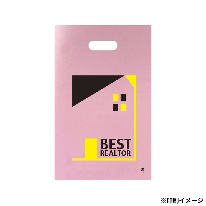 【オリジナル印刷】 特注HDポリ袋 25-40 2C カラー 25000枚