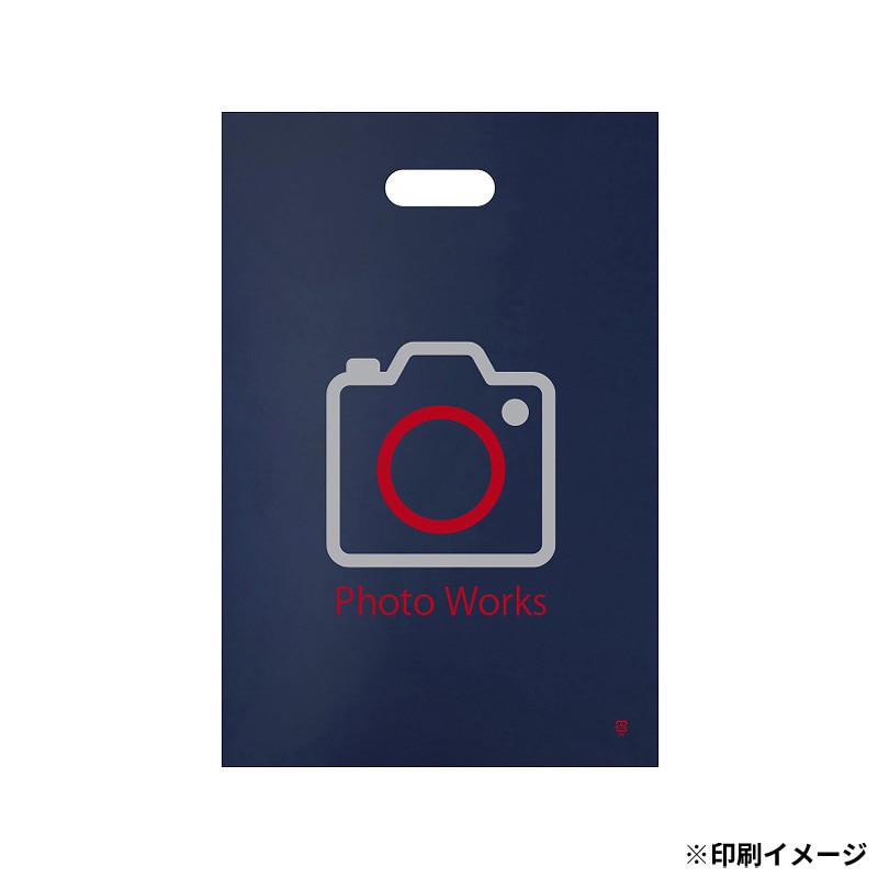 【オリジナル印刷】 特注HDポリ袋 30－45　2C カラー 22000枚