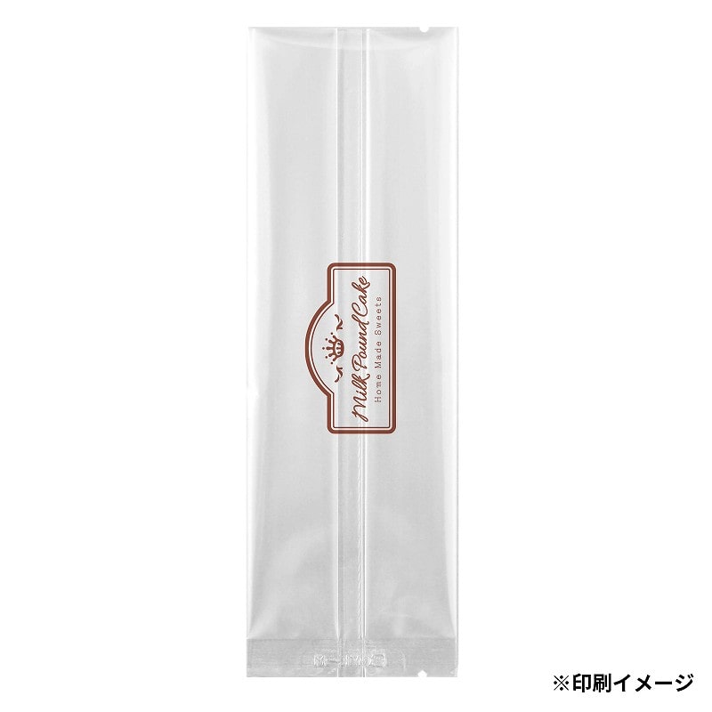 【オリジナル印刷】 特注ガスバリアPETガゼット合掌袋 VK－23 1色印刷 5000枚