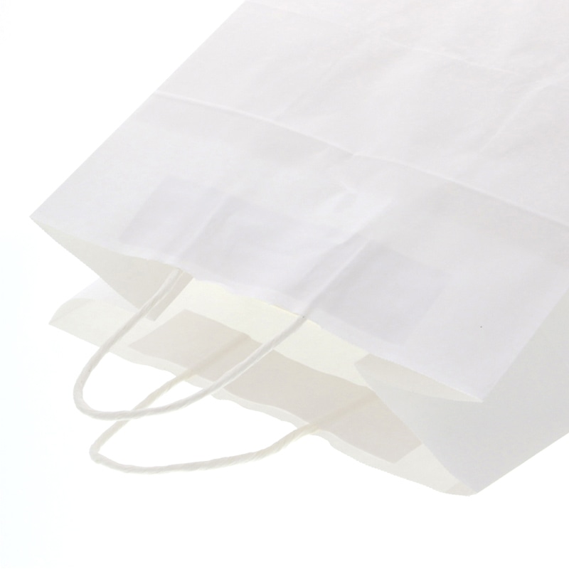 【オリジナル印刷】特注小ロット25チャームバッグ 30-3 フルカラー片面印刷 晒白無地500枚