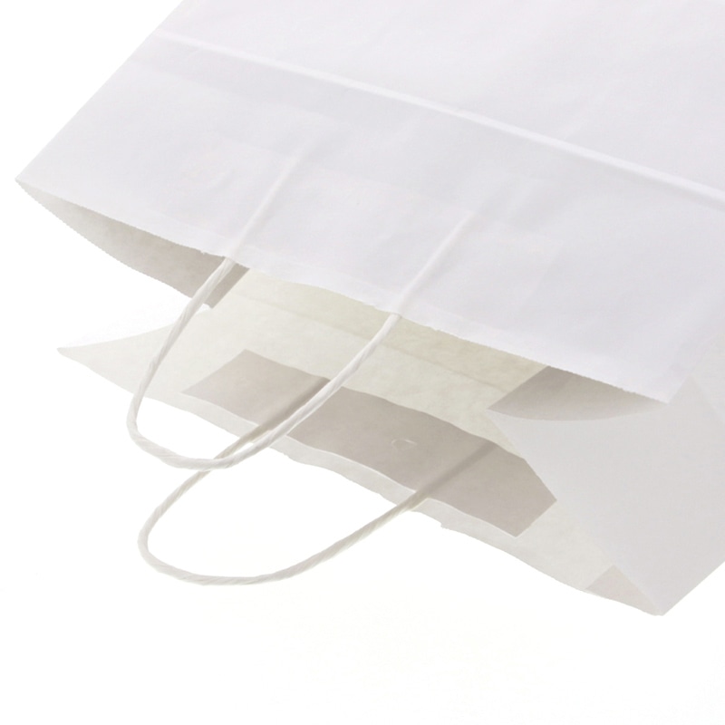 【オリジナル印刷】特注小ロット25チャームバッグ 34-1 フルカラー片面印刷 晒白無地100枚