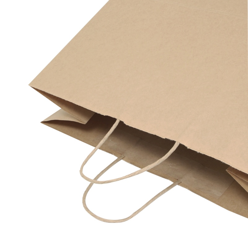 【オリジナル印刷】特注小ロット25チャームバッグ 45-1 フルカラー片面印刷 未晒無地300枚