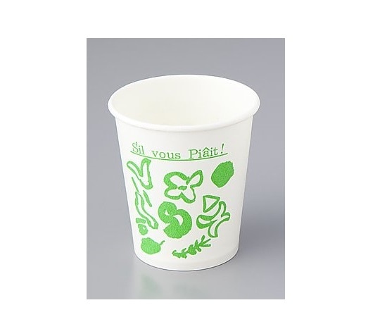 アズワン 紙コップ(柄入) 156mL 100個入 SM-150 1袋(ご注文単位1袋)【直送品】