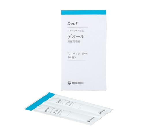 コロプラスト デオールR 消臭潤滑剤 ミニパック 10mL 1箱(10袋入) 9322 1箱(ご注文単位1箱)【直送品】