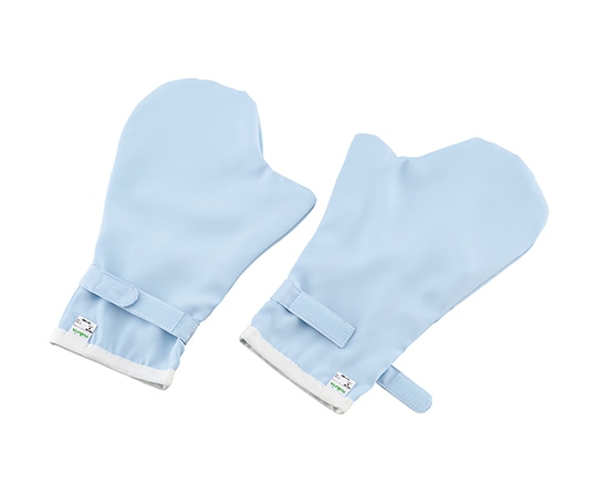 ナビス（アズワン） かきむしり予防ミトン M 275×185mm　KM-M 1双（ご注文単位1双）【直送品】