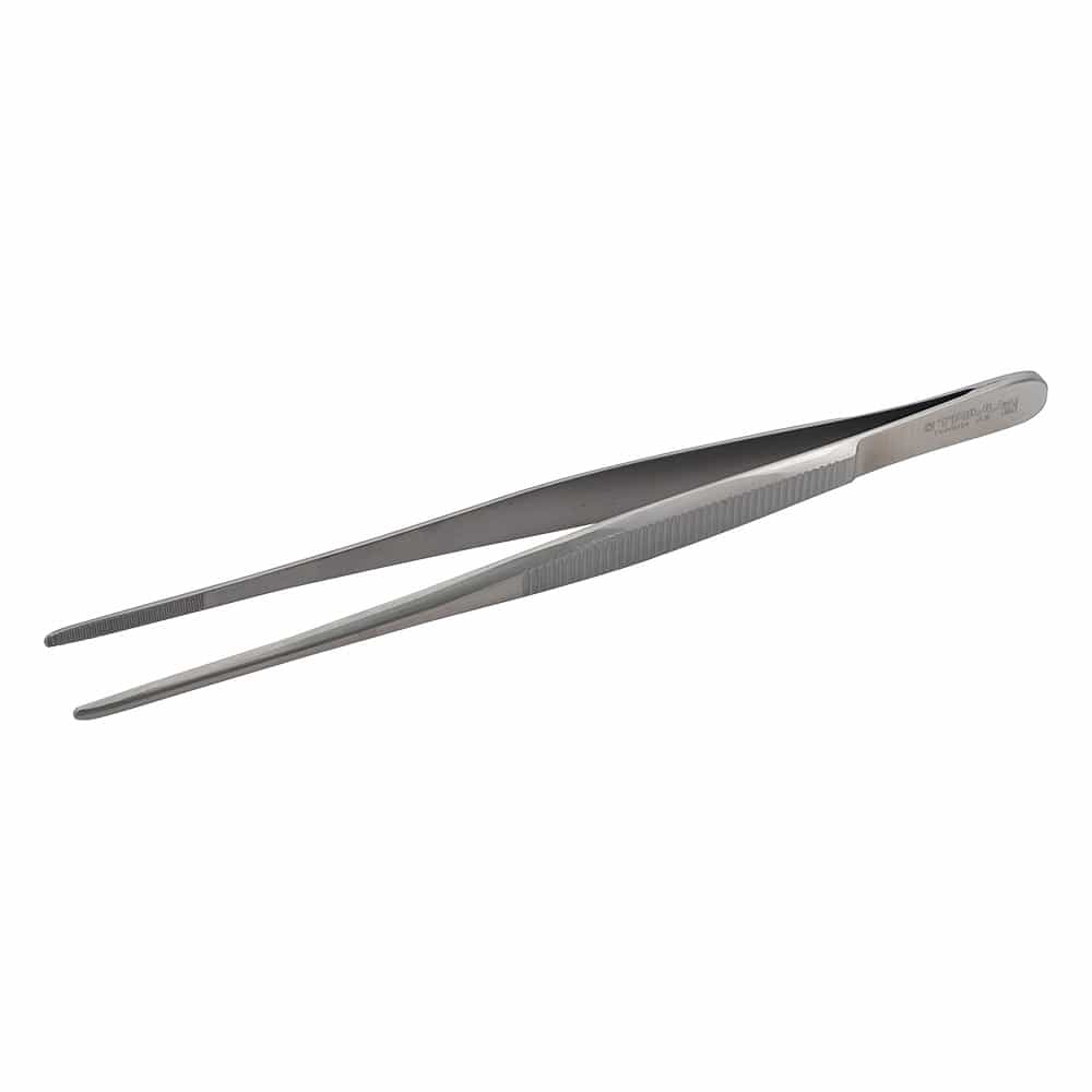 TAIYU(大祐医科工業) ピンセット 無鈎 (180mm) TY-W002A 1本(ご注文単位1本)【直送品】