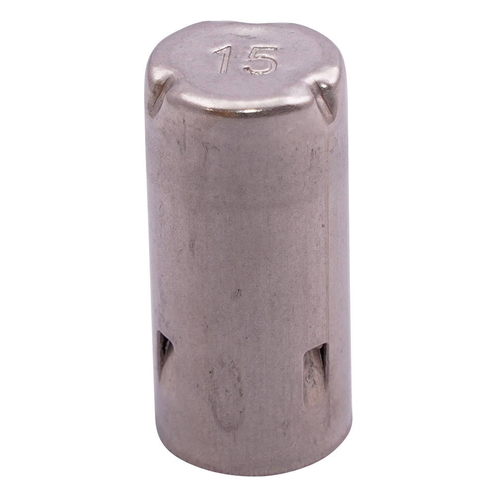 アズワン ステンレスモルトン栓 15Φmm用 1袋(50個入) MS15 1袋(ご注文単位1袋)【直送品】