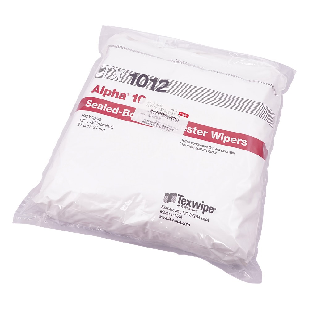 テックスワイプ(Texwipe) アルファ10 1袋(100枚入) TX1012-ST 1袋(ご注文単位1袋)【直送品】