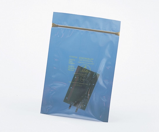 アズワン 静電気防止バッグ ジッパー型 152×254 約0.08~0.09mm 1箱(100枚入) 13245 1箱(ご注文単位1箱)【直送品】