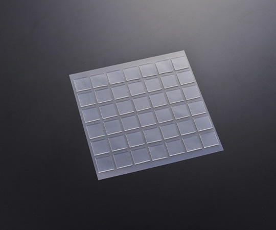 エクシール 転倒防止シート(ゲルタック角型) 30×30×2.0t 42個入 GT01-22016 1シート(ご注文単位1シート)【直送品】