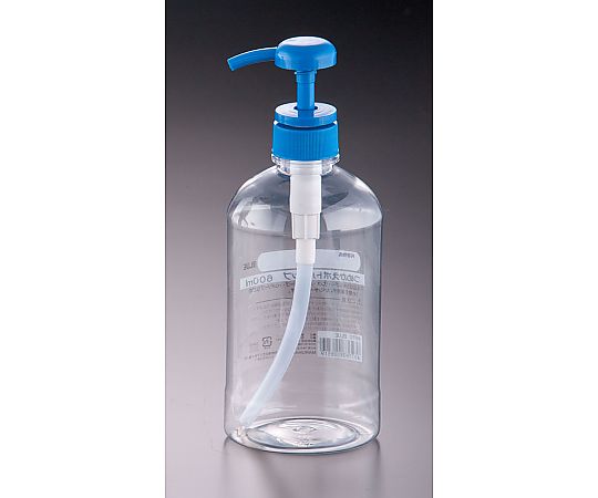 マルハチ産業 詰め替えボトルポンプ 600ml #650 ブルー　 1個（ご注文単位1個）【直送品】