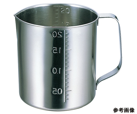 スギコ産業 18-8計量水マス(口付) 2L SH-637M 1個(ご注文単位1個)【直送品】